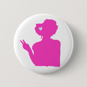 Pink lady button
