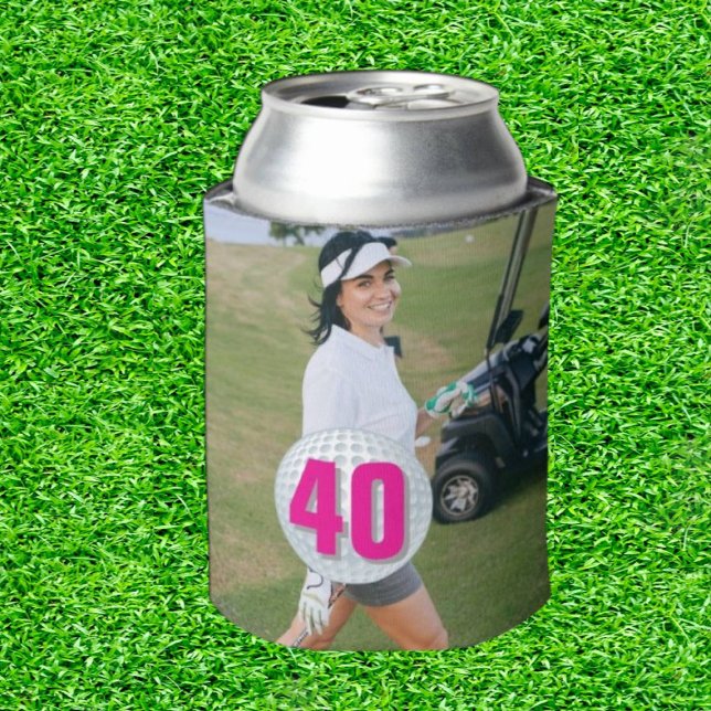 Pink Lady Golf-40 Themed  Can Cooler (Creator Uploaded)