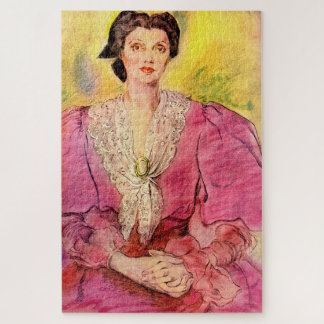 pink lady jigsaw puzzle