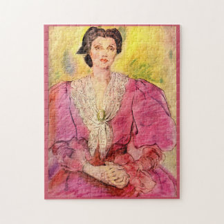 pink lady jigsaw puzzle
