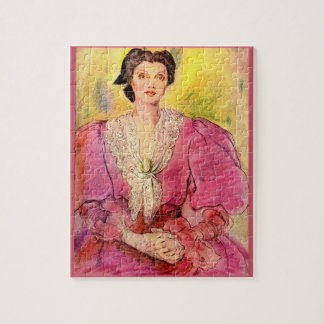 pink lady jigsaw puzzle