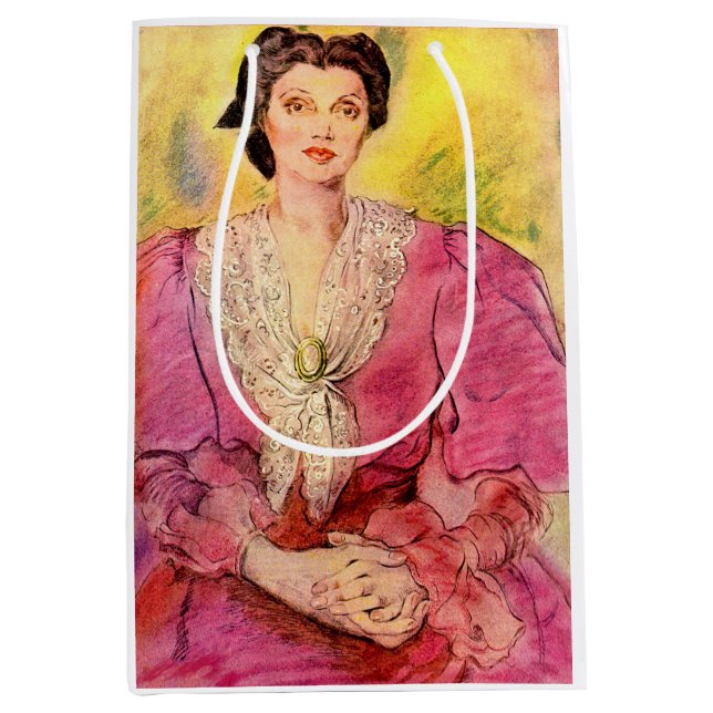 pink lady medium gift bag (Front)