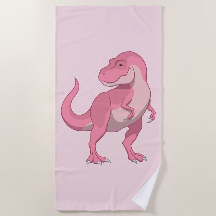 dinosaur beach towel