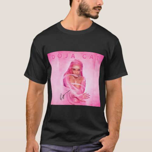Pink Lady with Signature T_Shirt