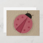 pink ladybug (Front/Back)