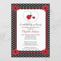 Pink Ladybug Baby Shower