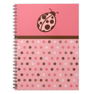 Pink Ladybug Notebook