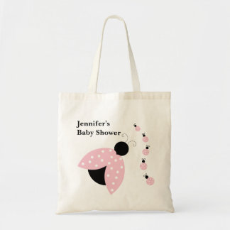 Pink Ladybugs Baby Shower Bag