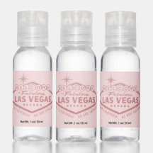 Pink Las Vegas Welcome Custom Party Favor