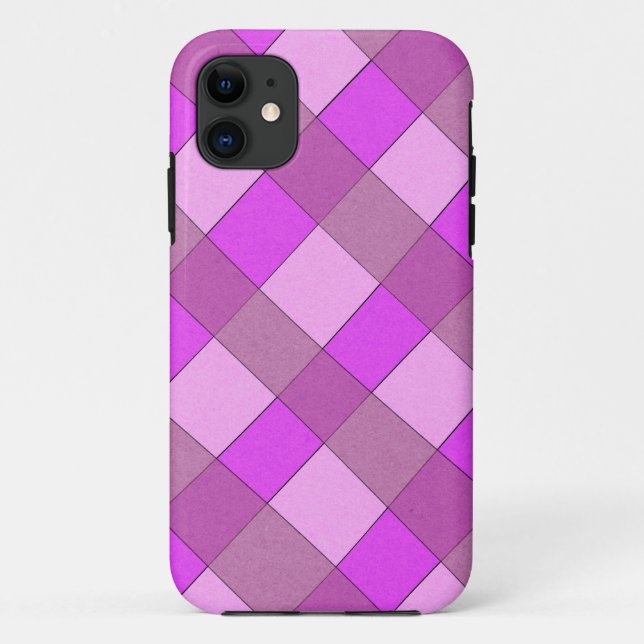 Pink Lattice Case-Mate iPhone Case (Back)