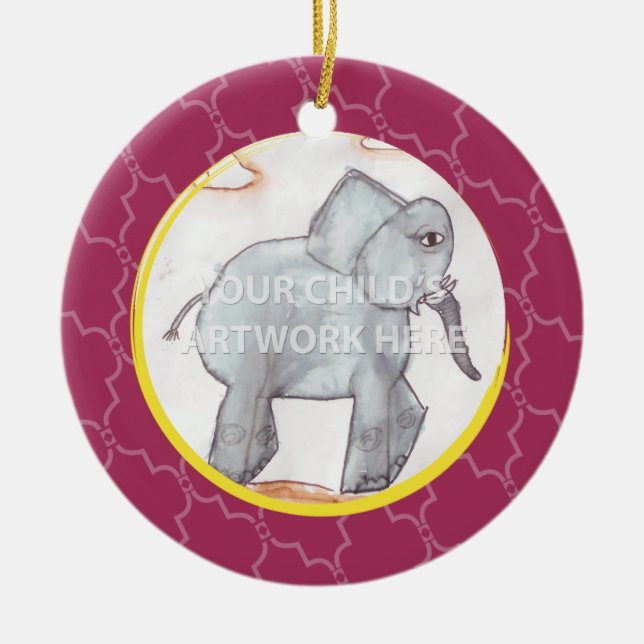 Pink Lattice Ornament  $16.95 (Front)