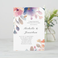 Pink Lavender Flower Christian Bible Verse Wedding