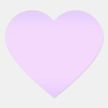 Pink Lavender Heart Sticker
