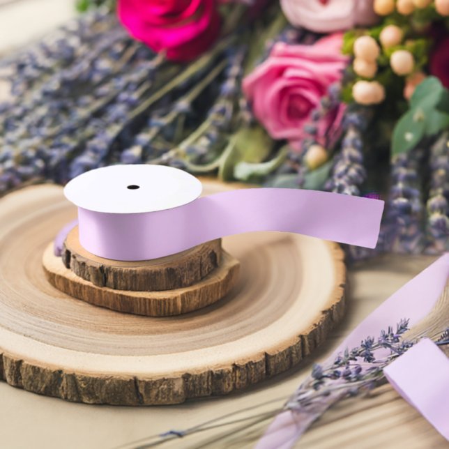 Pink Lavender Satin Ribbon for Elegant Weddings (Small Pink Lavender Satin Ribbon)