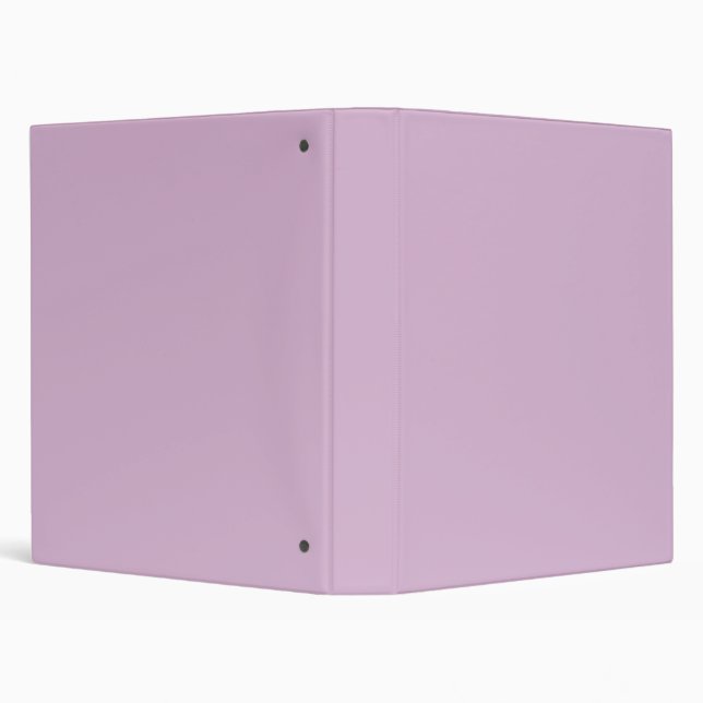 Pink Lavender Solid Color 3 Ring Binder (Background)