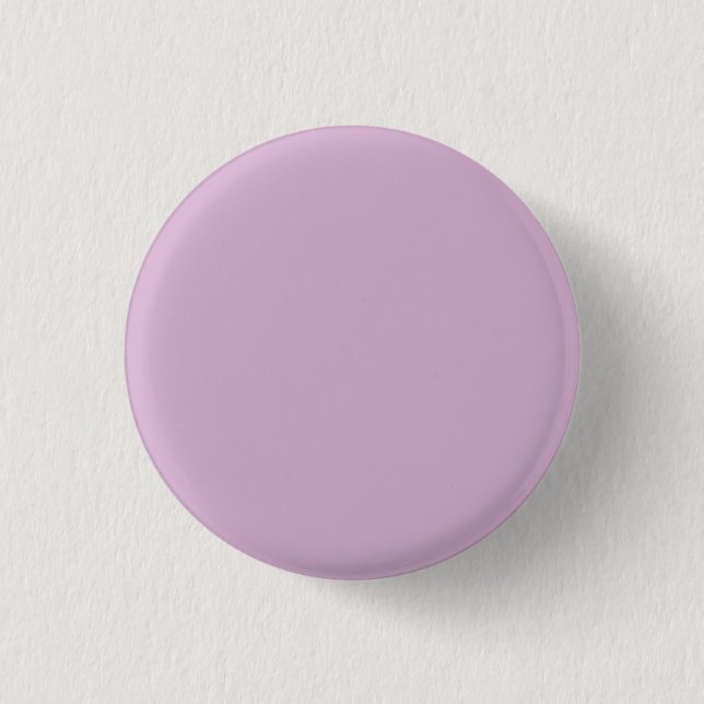 Pink Lavender Solid Color Button (Front)