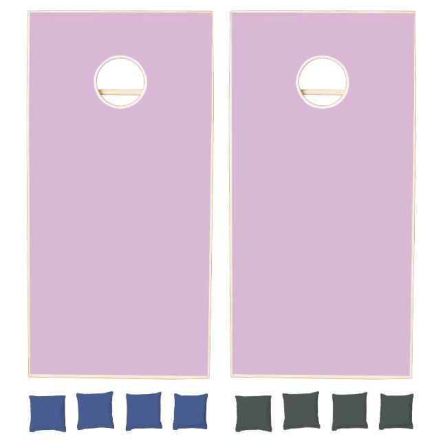 Pink Lavender Solid Color Cornhole Set (Set)