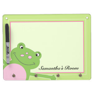 Pink Leap Frog Dry Erase Board with Key hooks