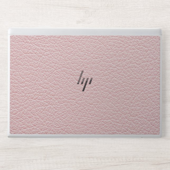 pink leather  HP EliteBook 840 G5/G6, 745 G5/G6 HP Laptop Skin (Front)