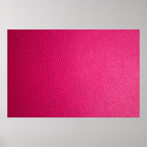 Pink leather leather texture skin poster