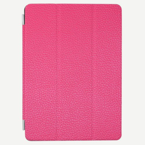Pink leather texture iPad air cover