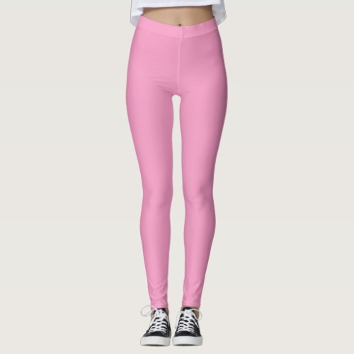 Pink Leggings For Women Custom fashion Leggings