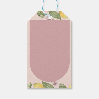 Pink Lemon Gift / Favor Tag