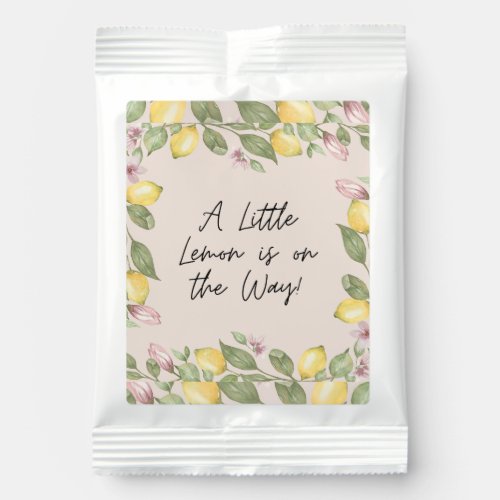 Pink Lemon Stickers - Lemonade Drink Mix