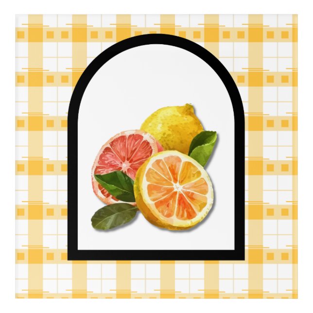 Pink Lemonade Acrylic Print (Front)