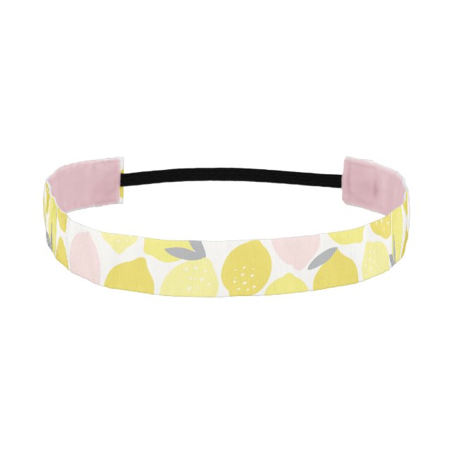 Pink Lemonade Athletic Headband (Front)