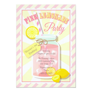 Lemonade Birthday Party Invitations 10