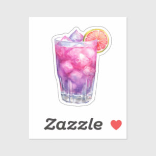Pink Lemonade Cocktail Sticker