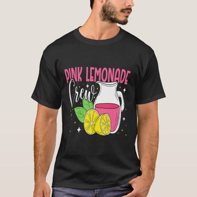 Pink Lemonade Crew Lemon Juice Boss  11 T-Shirt (Front)