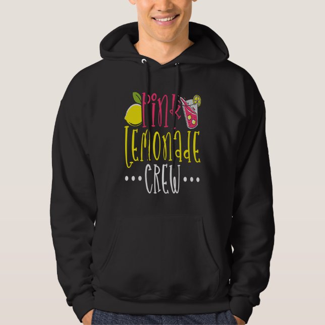 Pink Lemonade Crew Lemon Juice Boss  3 Hoodie (Front)