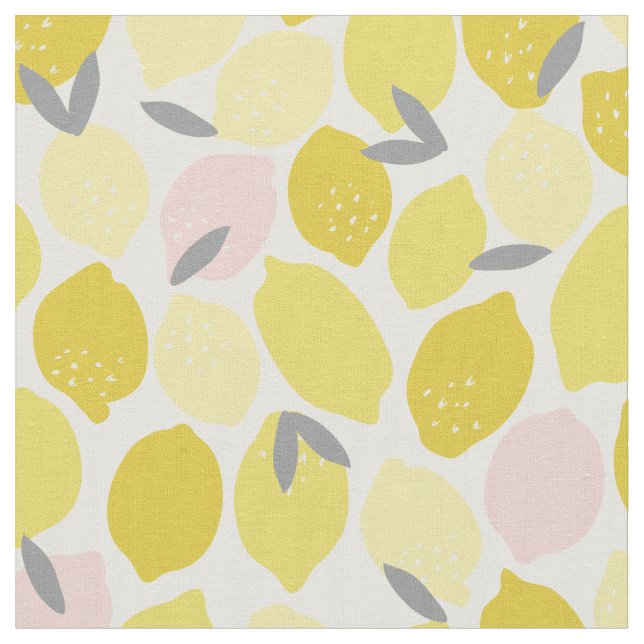 Pink Lemonade Fabric (Close Up)