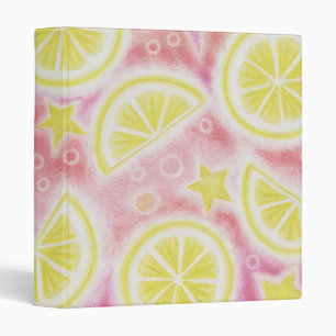 Pink Lemonade 'Lemons' binder