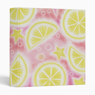Pink Lemonade 'Lemons' binder