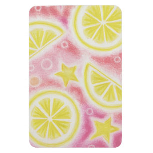 Pink Lemonade 'lemons' premium magnet