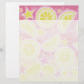 Pink Lemonade letterhead header (Front/Back)