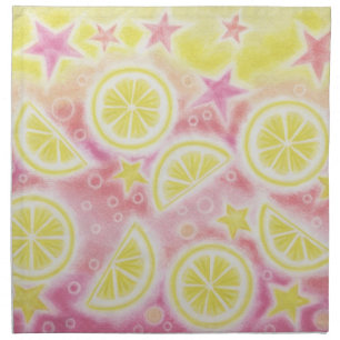 Pink Lemonade napkin set