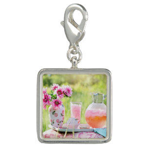 Pink lemonade picture charm