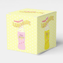 Pink Lemonade Soda Pop Summer Birthday Polka Dot