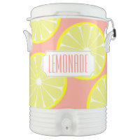 Pink Lemonade Summer Party Cooler