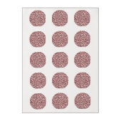 Pink Leopard Animal Print Pattern Edible Frosting Rounds (Sheet)