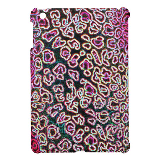 Pink Leopard Collection iPad Mini Cover (Back)