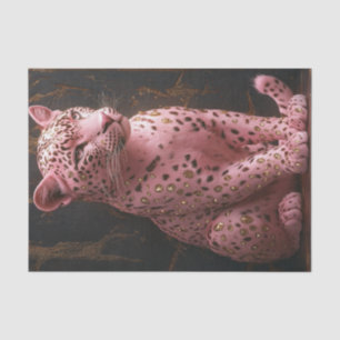 Pink Leopard Fantasy8 Tissue Paper