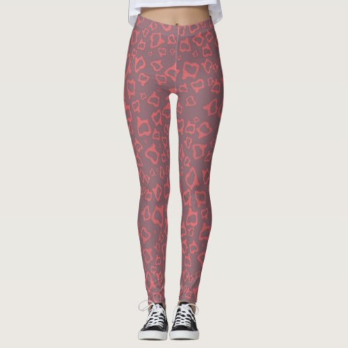 Pink Leopard Leggings