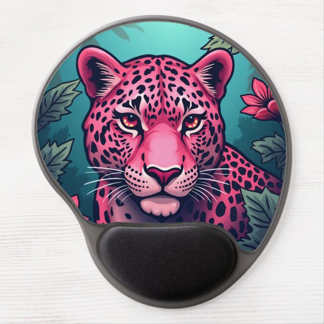 Pink leopard mousepad (Front)