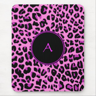 Pink Leopard Mousepad