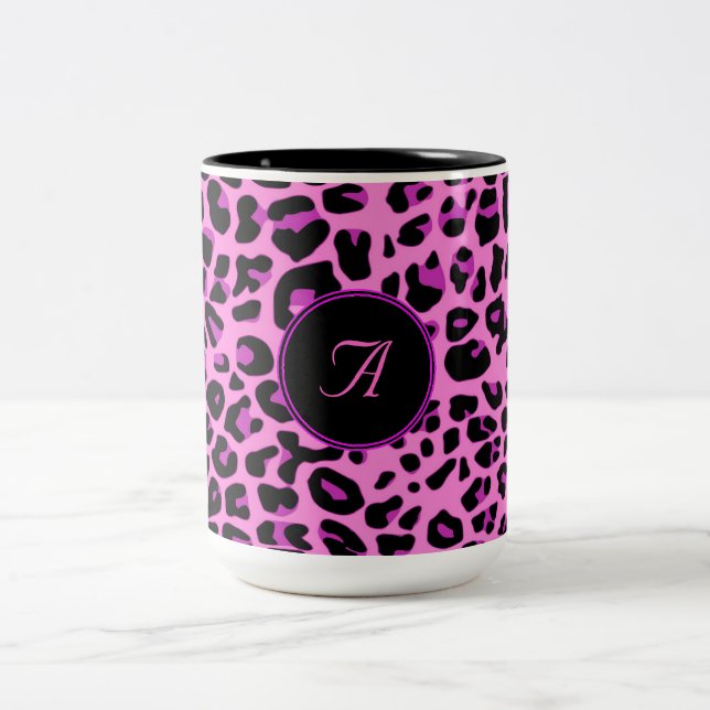 Pink Leopard Mug (Center)